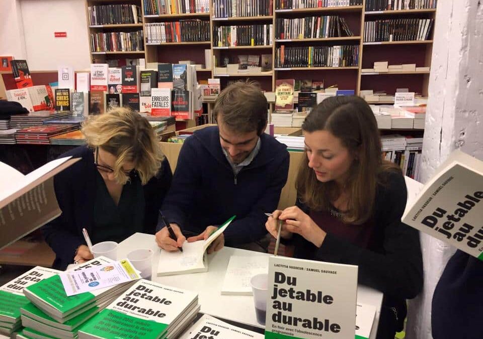 Lancement du livre – “Du jetable au durable”