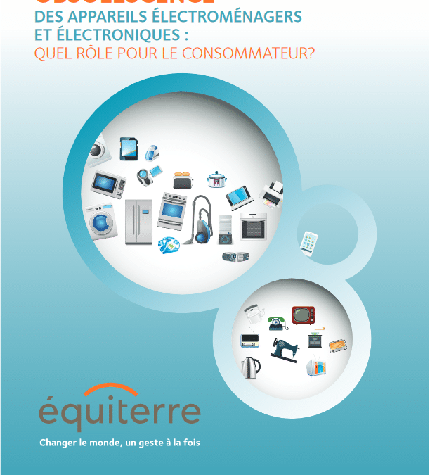 Obsolescence des appareils électroménagers et électroniques : quel rôle pour les consommateur·ices