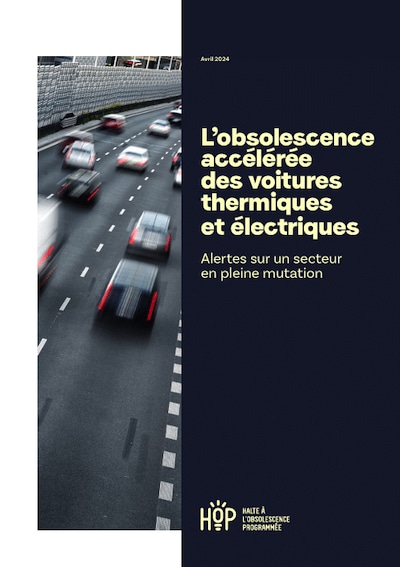 L’obsolescence accélérée des voitures thermiques et électriques